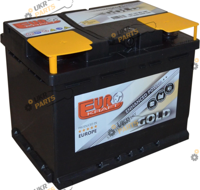 Автомобильный аккумулятор Monbat EUROKRAFT GOLD (+/-) EN620 62 Ач (СТ-00145986)
