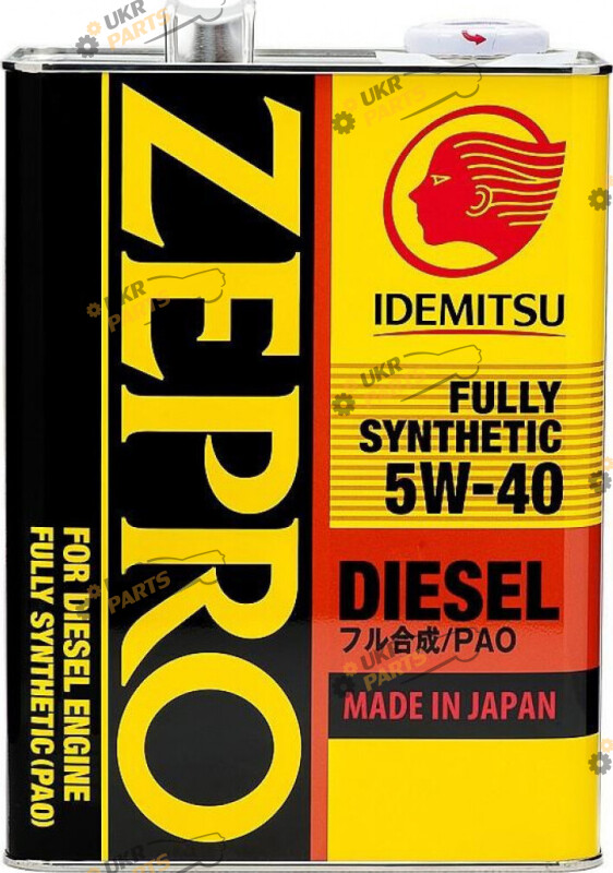 Моторное масло Idemitsu Zepro Diesel 5W-40 4 л (2863-004)