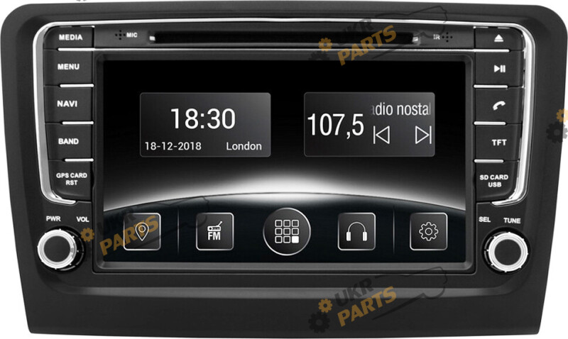 Штатная автомагнитола Gazer CM5008-NK3 Skoda (27351)