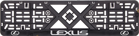 Номерная рамка Lexus Vitol с рельефной надписью (50265)