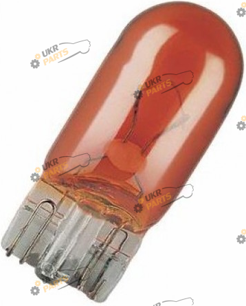 Лампочка Китай W5W 12V 5W W2,1x9,5Dб/ц Amber (1002700)