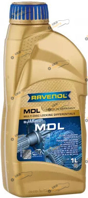 Масло трансмиссионное Ravenol MDL Multi-disc locking differentials 1 л (4014835795716)