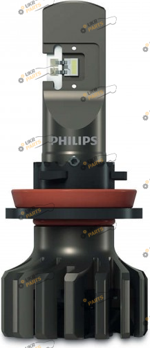 LED лампа Philips H8/H11/H16 LED Ultinon Pro9100 +350% 12/24V в ПТФ H11 11 Вт (11366U91X2)