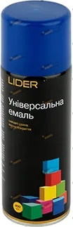 Аэрозольная краска LIDER 5002 синий 400 мл (5002-400 синяя)