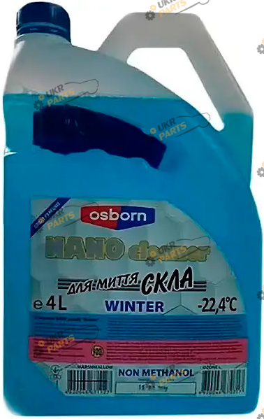 Жидкость омывателя готовая зимняя Океан NANO Cleaner Ozone Osborn -22 °C 4 л (4820046670717)