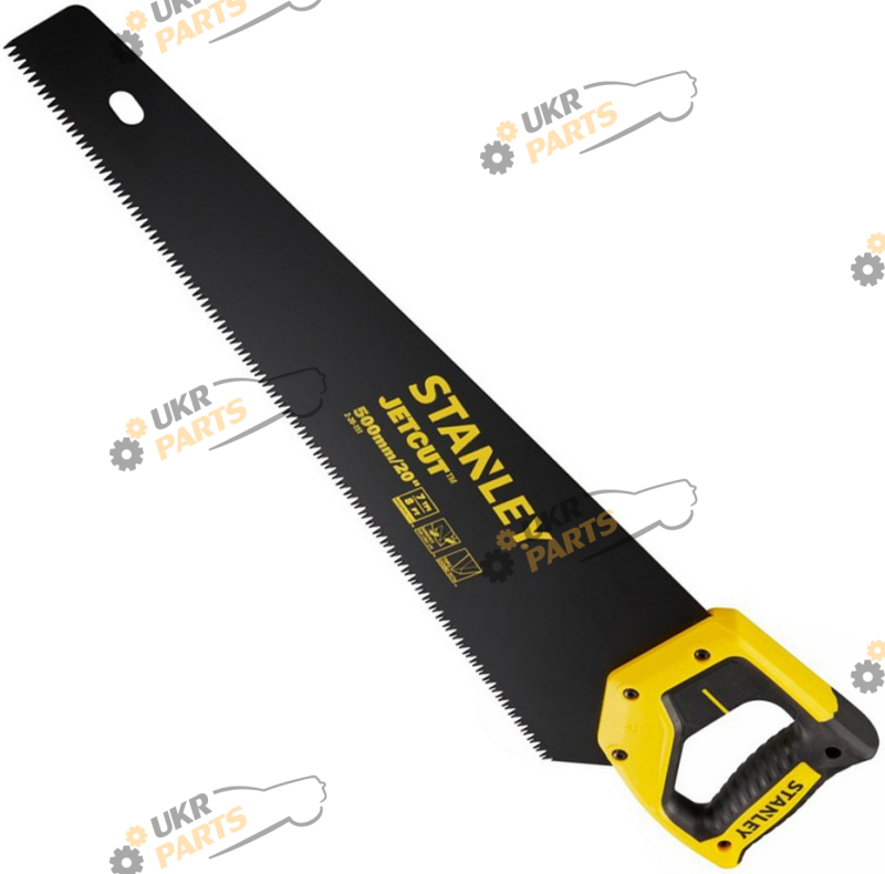 Ножовка по дереву Stanley FetMax Jet-Cut c покрытием Appliflon, L=500 мм, 7 зуб./1