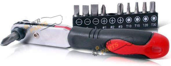 Отвертка с насадками Intertool (VT-0105)