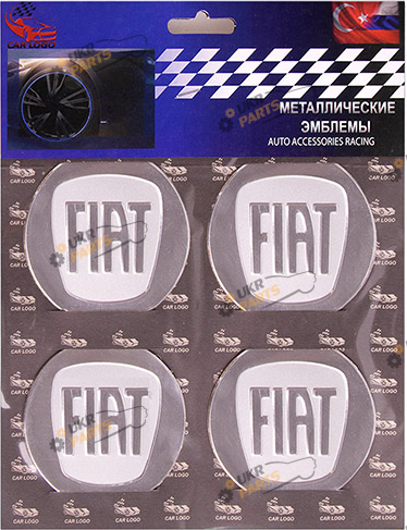 Эмблема на колпак SJS 60 мм (4 шт.) Fiat (53536)