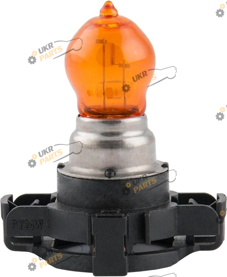 Лампочка поворота Brevia PY24W AMBER Power +30% CP (10/500 шт.) (12229C)