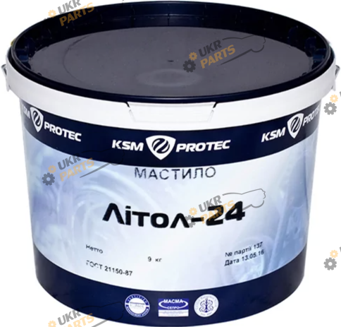 Литол KSM Protec 24 9 л (KSM-L2490)
