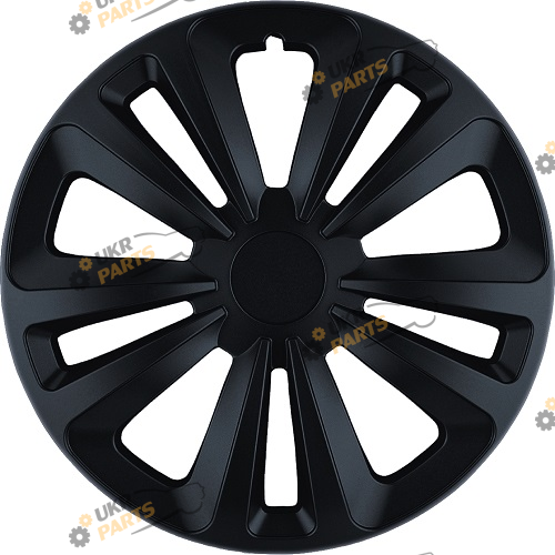 Комплект колпаков Jestic Terra BLACK R15 универсальные (15 Terra  BLACK)
