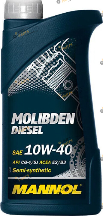 Моторное масло Mannol Molibden diesel 10W-40 1 л (53880)