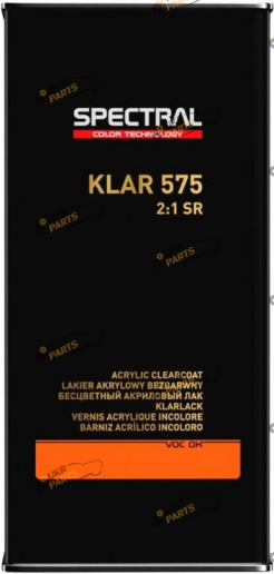 Лак Spectral KLAR 575 2:1 SR акриловый прозрачный 5000 мл (88003)