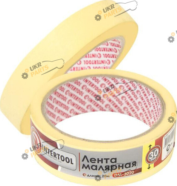 Односторонний Малярная лента Intertool 40 мм / 30 мм (DM-3040)