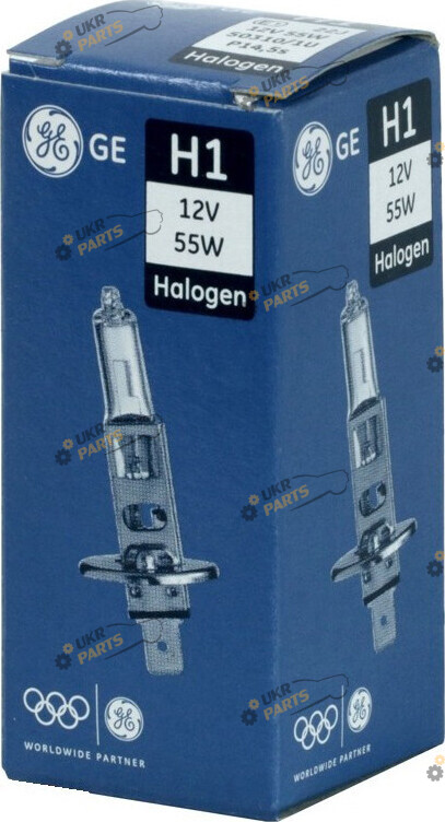 Галогеновая лампа GeneralElectric Standart H1 1 шт (50310/1U.1K)