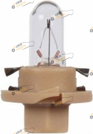 Лампочка Narva 12V 1,8W BX8,4D BEIGE (17060)