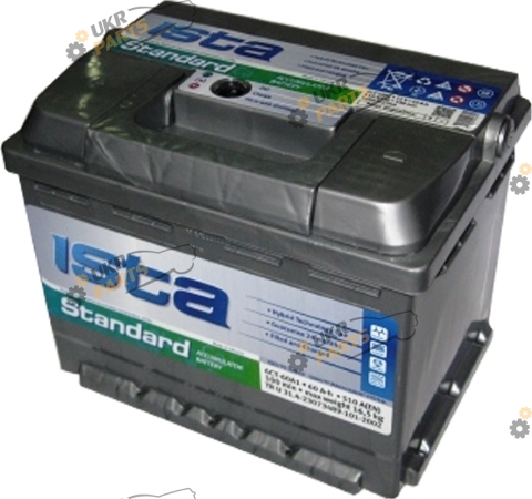 Автомобильный аккумулятор ISTA STANDARD 540 А 60 Ач (5600402)