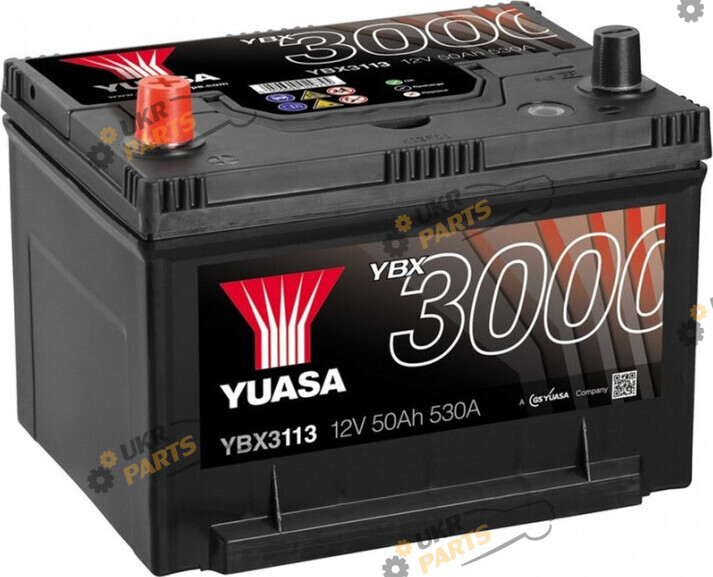 Автомобильный аккумулятор Yuasa SMF Battery Japan 50 Ач (YBX3113)