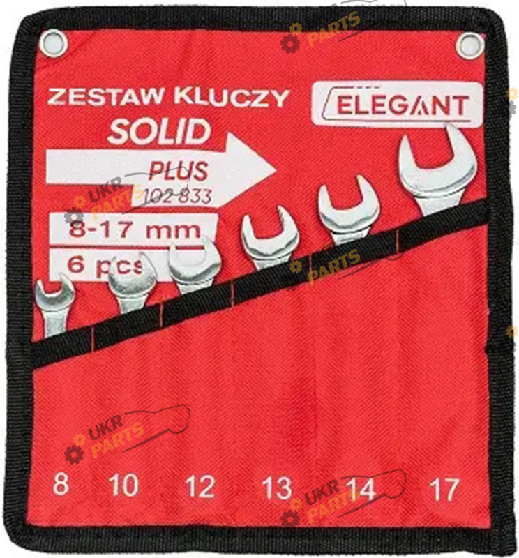 Набор рожково-накидных ключей Elegant 8 мм 6 шт (EL 102 833)