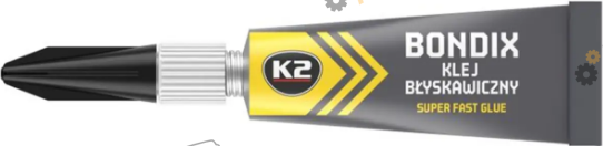 Клей на этилцианоакрилатной основе K2 Bondix 3 мл (EB100/EB101)