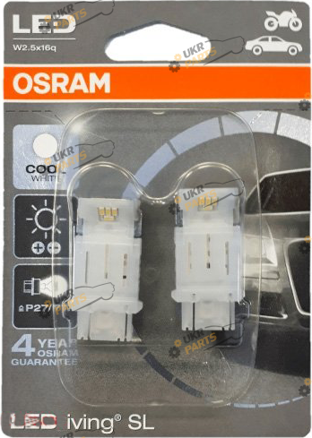 LED лампа Osram P27/7w 2 Вт (OS 2880 R-02B)