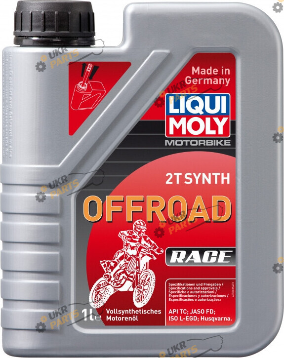 Моторное масло Liqui Moly Motorbike Synth Offroad Race 2T 1 л (3063)