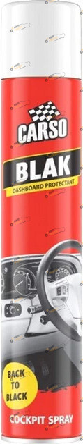 Полироль для пластика Carso Blak свежесть 0.75 л (C407FR)