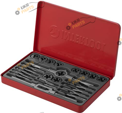 Intertool Набор плашек и метчиков 24 шт (SD-8026)