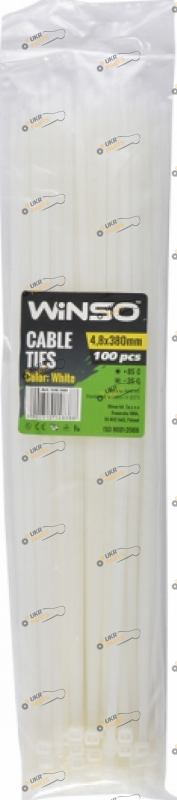 Набор стяжек Winso 100 штук 4,8x380мм (148380)