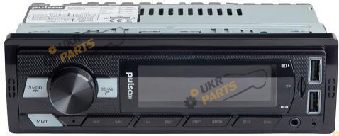 Бездисковая автомагнитола Pulso Автомагнітола Pulso-110511:RGB, USB, FM, RCA, LCD-дисплей, 4х50 Вт, керування через Bluetooth (P110511)
