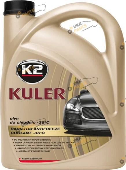 Антифриз K2 G12 красный 4 л (T204C)