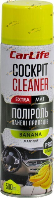 Полироль для торпеды Carlife Cockpit Cleaner EXTRA MAT 0.5 л (CF522)
