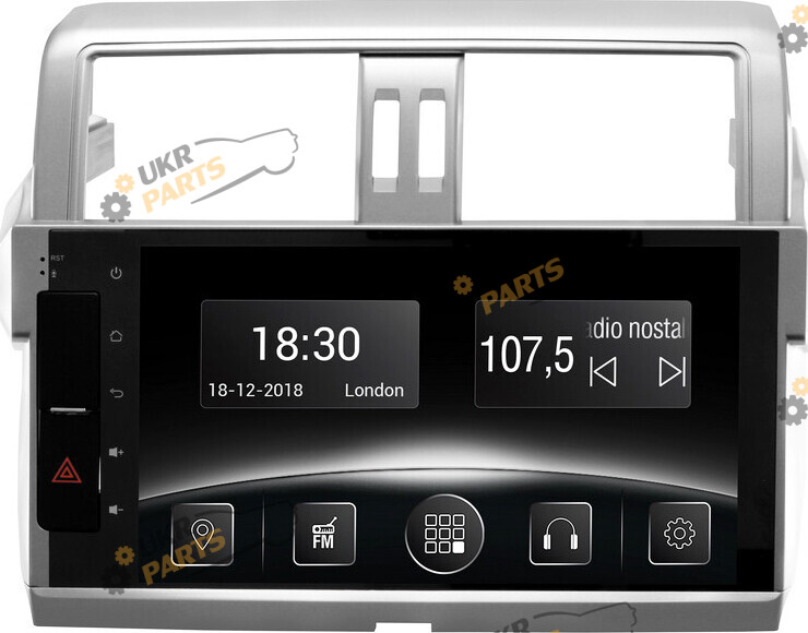 Штатная автомагнитола Gazer CM6510-J150H/L Toyota (25098)