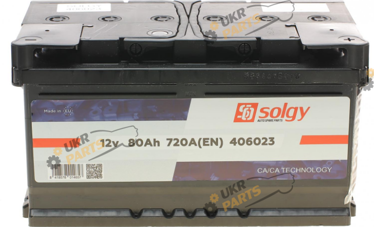 Автомобильный аккумулятор Solgy 80 Ач (406023)