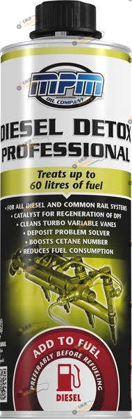 Присадка для дизеля MPM Oil DIESEL DETOX PROFESSIONAL 0.5 л (AD08500)