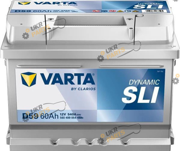 Автомобильный аккумулятор Varta 60 Ач (560409054K262)