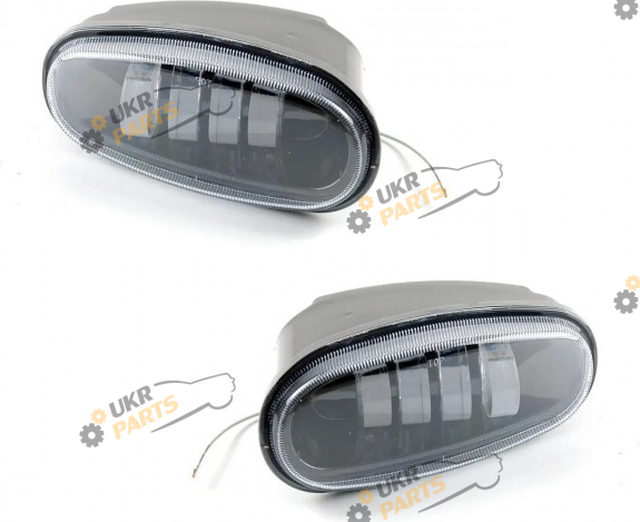Фара противотуманная AllLight 40 Вт Комплект LED для Daewoo Lanos,Sens на 4 линзы (HY-276A)