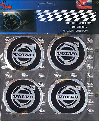 Эмблема на колпак SJS Ø 60мм (4 шт.) TUNING Volvo (50240)
