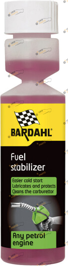 Присадка для бензина Bardahl FUEL STABILIZER стабилизатор топлива 0.25 л (4874B)