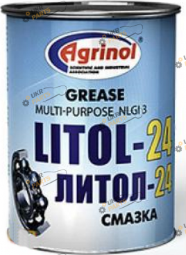 Литиевая смазка Agrinol литол-24 9 л (31080)