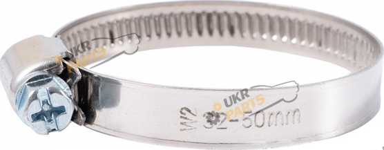 Червячный хомут Winso 100 штук 32 - 50, 9mm W2 (162320)