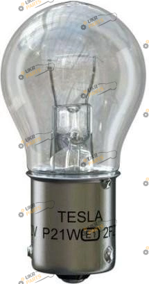 Лампочка габарита Tesla P21W (530195)
