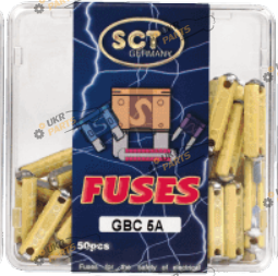 Набор предохранителей SCT GBC Fuses 50 шт (9512)