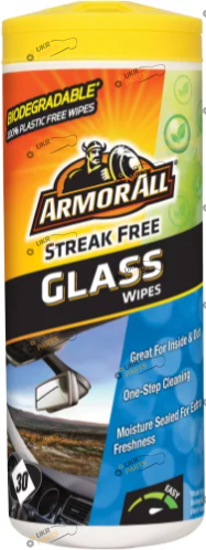 Салфетки для стекла и зеркал ARMOR ALL Glass Wipes (E303294400)