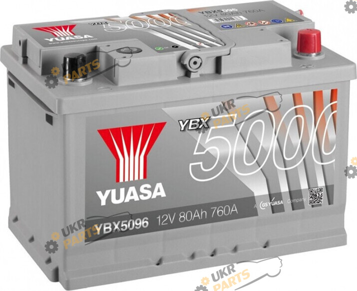 Автомобильный аккумулятор Yuasa Silver High Performance Battery 80 Ач (YBX5096)