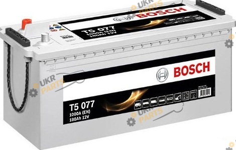 Грузовой аккумулятор Bosch T5 HDE (T5 077) 1000 А 180 Ач (0092T50770)