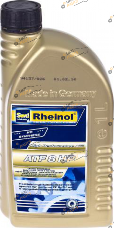 Масло трансмиссионное Rheinol ATF 8 HP 1 л (ATF 8 HP/30635,180)