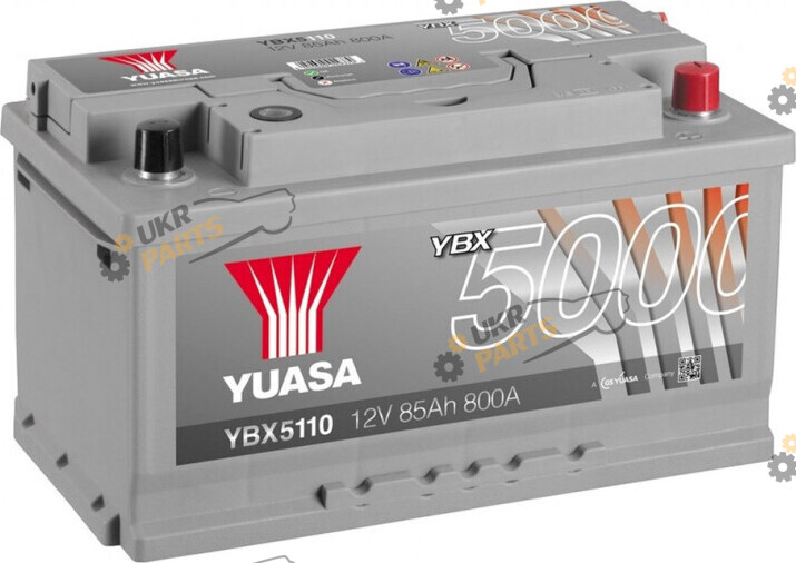 Автомобильный аккумулятор Yuasa Silver High Performance Battery 85 Ач (YBX5110)