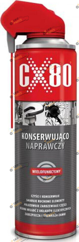 Керамическая смазка CX-80 спрей с двойным аппликатором 0.5 л (CX-80 / 500ml Duo)