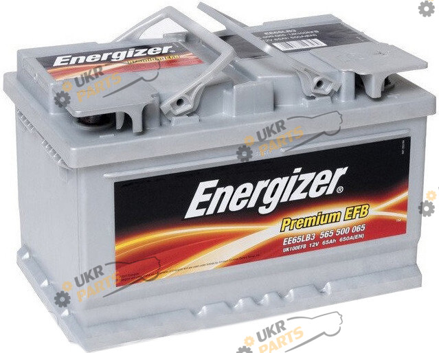 Автомобильный аккумулятор Energizer EFB 65 Ач (565 500 065)